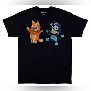 Bluey & bingo embroidered tee